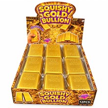 12CM SQUISHY GOLD BULLION