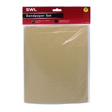 SWL - SANDPAPER SET 10PC SWL - SANDPAPER SET 10PC