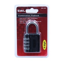 SWL - COMBINATION PADLOCK 4 DIGIT