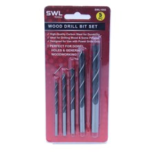 SWL - WOOD DRILL BIT SET - 5 PACK