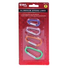 SWL - ALUMINIUM SPRING LINK SET - 4 PACK