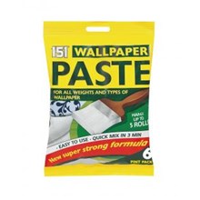 151 - WALLPAPER PASTE - 5 ROLLS