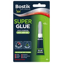 BOSTIK SUPER GLUE CLEAR GEL 3G 20ML