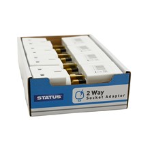 STATUS - 2 WAY MAINS ADAPTOR STATUS - 2 WAY MAINS ADAPTOR