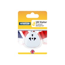STATUS - UK TRAVEL ADAPTOR - CARDED STATUS - UK TRAVEL ADAPTOR - CARDED