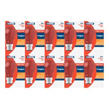 STATUS - B22 RED FIREGLOW BULB - 60W STATUS - B22 RED FIREGLOW BULB - 60W