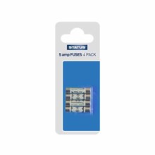 STATUS - 5 AMP FUSES - 4PACK STATUS - 5 AMP FUSES - 4PACK