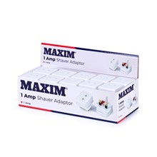 MAXIM - 1 AMP SHAVER ADAPTOR IN BULK BOX