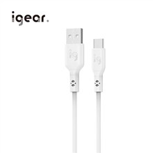 IGEAR - TYPE C 3M 60W PVC SILICONE CABLE - WHITE