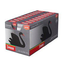 SWAN EXTRA SLIM FILTER TIPS - GRAPHITE - 20 PACK