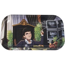 METAL ROLLING TRAY - SCAR - MEDIUM - 27L X 16W