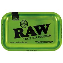 RAW EMERALD GREEN SMALL TRAY 28 X 18CM