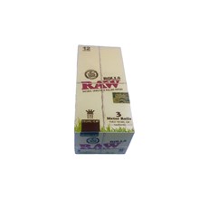 RAW ORGANIC KING SIZE 3M ROLLS - 12 PACK