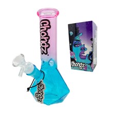 CHONGZ - 20CM GLASS 'MINI GEMSTONE' PINK & BLUE WATERPIPE