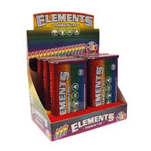 ELEMENTS - PREROLLED RAINBOW TIPS IN TIN - 100 PACK