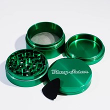 BLAZY SUSAN - 4 PART METAL GRINDER - GREEN