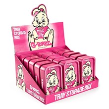 G-ROLLZ - THUG PIN MINI STORAGE TIN BOX WITH TRAY LID 12.3 X 7 X 3.2cm