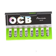 OCB PREMIUM SLIM KING SIZE PAPERS + ACTIVE TIPS - 20 PACK