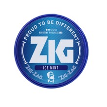 ZIG NICOTINE POUCH ICE MINT 8MG 20S - 5 PACK
