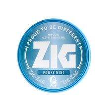 ZIG NICOTINE POUCH POWER MINT 8MG 20S - 5 PACK