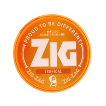 ZIG NICOTINE POUCH TROPICAL 8MG 20S - 5 PACK