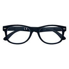 ZIPPO - PLASTIC READING GLASSES +2.00 BLACK