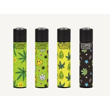 CLIPPER PRINTED FLINT- PSYCHO PATTERN - 48 PACK