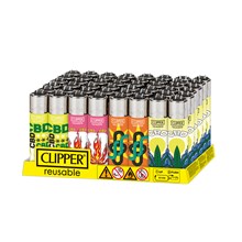 CLIPPER PRINTED FLINT- MANNERS CBD - 48 PACK