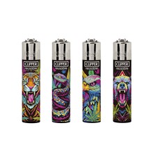 CLIPPER PRINTED FLINT - PREDATOR LEAVES - 48 PACK