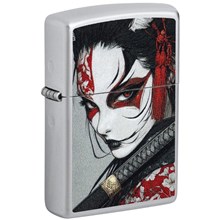ZIPPO - SAMURAI WOMAN DESIGN