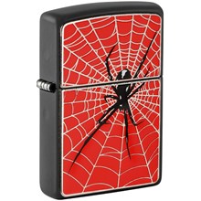 ZIPPO - SPIDER WEB RED DESIGN