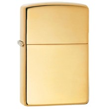ZIPPO - HI POL BRASS ARMOR HEAVY WALL