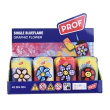 PROF - GRAPHIC FLOWER CAPSULE JETFLAME LIGHTER