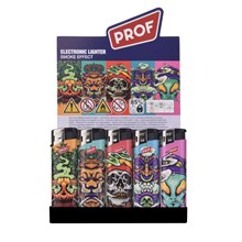 PROF - SMOKE DESIGN ELECTRONIC LIGHTERS -  50 PACK