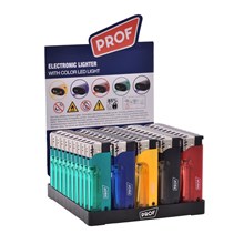 PROF CLASSIC COLOR WITH LED LIGHTER - 50 PACK