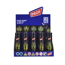 PROF - 3D CANA LEAF REFIL ROUND LIGHTERS - 25 PACK
