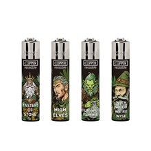 CLIPPER PRINTED FLINT- LORD OF LEAVES - 48 PACK