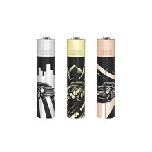 CLIPPER METAL FLINT - CLASSIC CARS - 12 PACK