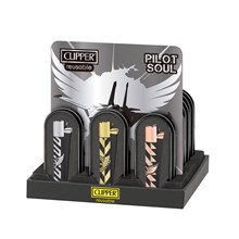 CLIPPER METAL FLINT - PILOT SOUL - 12 PACK