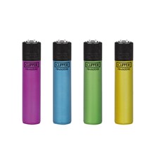 CLIPPER PRINTED FLINT - CRYSTAL FLUO 2 - 48 PACK
