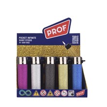 PROF - SHINY GLITTER REFIL ROUND FLINT - 25 PACK