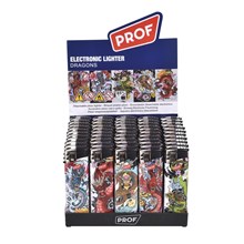 PROF - CHINESE DRAGONS ELECTONIC LIGHTER - 50 PACK