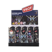 PROF - FASHION ALIEN ELECTONIC LIGHTER - 50 PACK