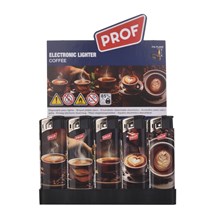 PROF - FIXFLAME COFFEE ELECTONIC LIGHTER - 50 PACK