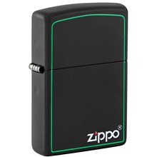 ZIPPO - DESIGN BLACK MATTE
