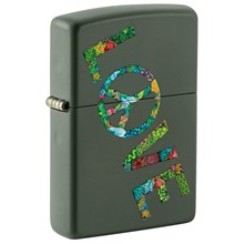 ZIPPO - 221 LOVE PEACE NATURE DESIGN