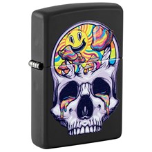 ZIPPO - 218 SKULL MOON DESIGN