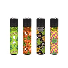 CLIPPER PRINTED FLINT - WEEDY PATTERN - 48 PACK