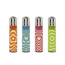 CLIPPER PRINTED FLINT - HAPPILY A - 48 PACK