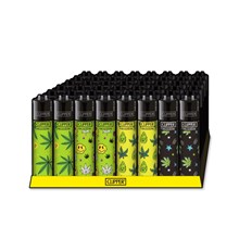 CLIPPER MINI FLINT - PSYCHO PATTERN - 48 PACK